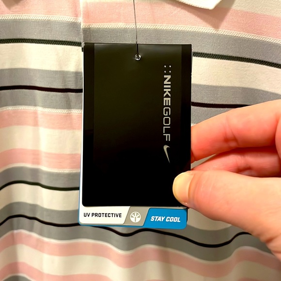 NWT Nike Dri-Fit Golf Shirt - Large - Picture 7 of 7